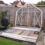 Rear gable on greenhouse base